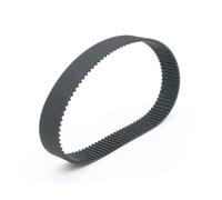 Cinghia polivale Larghezza Cinghia Dentata 2GT 5/6/7-15mm GT2 Perimetro In Gomma Ad Anello Chiuso 274mm-394mm Parti Stampante 3D Sincrono Cinghie Trapezoidale(12mm,280mm)