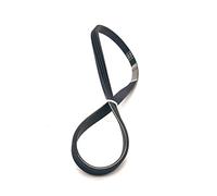 Cinghia Poly Drive V in gomma, Cinghie trapezoidali scanalate PJ302 e 119J, 302 mm, confezione da 3 cinghie di trasmissione for tosaerba di diverse misure(5ribs)