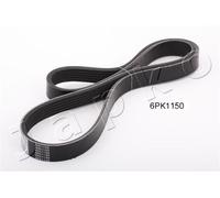 Cinghia Poly-V 6PK1150 JAPKO per NISSAN MITSUBISHI MITSUBISHI