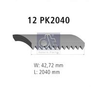 DT Spare Parts 3.34335 Cinghia servizi