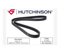 HUTCHINSON 1061 SK 6 Cinghia servizi