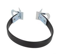 Cinghia porta batterie per auto, resistente, 35,5 cm, in metallo e gomma, per sollevamento laterale della batteria, ausilio per lo spostamento, strumento di sollevamento duraturo per la maggior parte