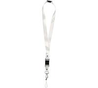 Cinghia portachiavi, lunghezza: 53 cm, bianco, 5 pezzi