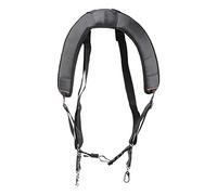 Cinghia professionale per batteria djembe per stare in piedi o sedersi, regolabile in tre misure - S, M, L, accessori per batteria africana per un comfort tutto il giorno, grigio