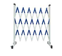Cinghia retrattile a parete, Portable Barrier Gate with Casters - Road Garage Construction Driveway Fence Retractable Traffic Scissor Gate, Pet Fence Gate Adjustable(H120CM+L 1000cm/32.8ft)