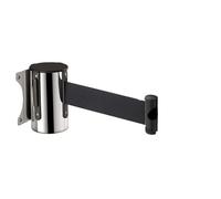Cinghia retrattile a parete, Wall Mount Stainless Steel Crowd Control Pull Out Queue Belt(5m)