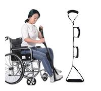 Cinghia rigida per sollevatore di gambe, supporto per la mobilità, supporto per la mobilità con impugnatura per sollevare le gambe, per letto con cuscinetto antiscivolo per disabili, aiuto per la