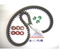 CINGHIA + RULLI VARIATORE E CURSORI ORIGINALI PIAGGIO BEVERLY IE 250 2006 2007