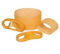 Cinghia Scanalata Per Lavorazione Legno Cintura Pialla 2 Pezzi 4PJ-218/228/235/238/246/251/268/280mm Larghezza 10mm Multi Cuneo PJ Puleggia 4 Slot Cinghia Dentata Motore(4PJ-238mm)