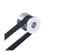 Cinghia sincrona 2GT GT2, cinghia di conteggio a tempo aperto, larghezza 6 mm 10 mm, resistente all'usura per parti della stampante 3D Ender3 Cr10 Anet(Width 10 MM,5M)