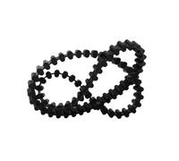 Cinghia sincrona dentata a doppia faccia nera D8M, larghezza del nastro trasportatore ad alta trasmissione e scorrevolezza 10/30/25mm 1 pezz0(968 * 25MM)