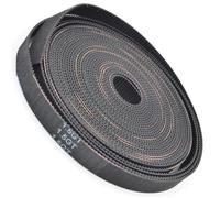 Cinghia Sincrona Gomma RF EPDM Samll Gioco Precisione Posizionamento Stampante 3D GT 1.5GT 1.5M Larghezza Cinghia Dentata Con Estremità Aperta 6mm/9mm(6Meters,6mm-(RF-Brown))