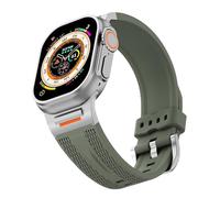 Cinghia sportivo Adatto per Apple Watch S10 46mm 49 Ultra S10 42mm 45 44 40 38 mm Cnella di silicone elastico adatto per iWatch 10/9/8/7/SE/6/4/5/3