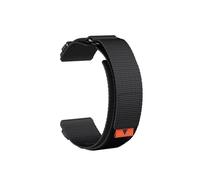 Cinghia tattica in nylon da 26 mm Adatto for Garmin Fenix 7X / 6X / 5X Plus/Quatix/ Mk2/ Enduro 2/ Instinct 2X Solar(Black)