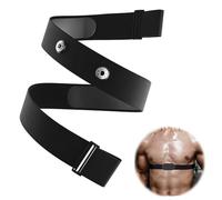 Cinghia toracica di ricambio elastica, V3 per ANT, cinghia toracica regolabile, cintura di ricambio elastica regolabile, cintura toracica morbida, adatta per Polar H1 H10 H9 H7, Garmin, Wahoo,