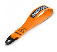 CINGHIA TRAINO SPARCO GANCIO IN TESSUTO ARANCIO FLUO