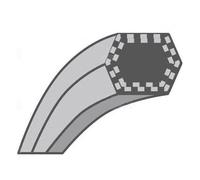 Cinghia trapezoidale 223,5 / 218,4 CM Castel Garden MPX MP 84 Hydro NR NJ TC ...