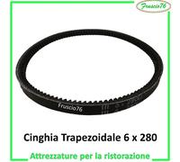 CINGHIA TRAPEZOIDALE 6 X 280 PER AFFETTATRICE RICAMBI AFFETTATRICI onforme]