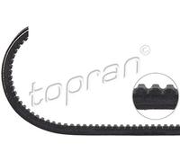 Cinghia trapezoidale aperto sul fianco 202 338 TOPRAN per OPEL CORSA A Hatchback