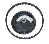 Cinghia Trapezoidale Kit Cinghia Dentata E Ruota Dentata Puleggia Albero A Camme Per Trimmer GX25 Piccolo Motore A 4 Tempi Sostituisci La Parte 14320-Z0H-010 Drive Belt