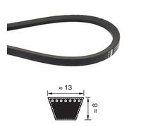 Cinghia Trapezoidale Liscia Sezione A Tutte Le Misure 8 x 13 mm da A61 a A180