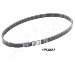 Cinghia trapezoidale multirighe 112-4PK665 ASHIKA per CHEVROLET DAEWOO