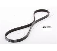 Cinghia trapezoidale multirighe 112-4PK885 ASHIKA per MAZDA KIA MITSUBISHI