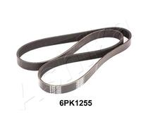 Cinghia trapezoidale multirighe 112-6PK1255 ASHIKA per HYUNDAI KIA