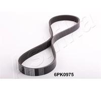 Cinghia trapezoidale multirighe 112-6PK975 ASHIKA per MAZDA 3