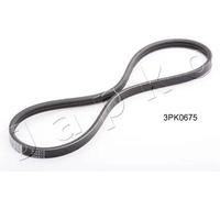 Cinghia trapezoidale multirighe 3PK675 JAPKO per HYUNDAI KIA