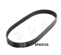 Japko Cinghia trapezoidale multirighe 6PK0725 per Nissan Bluebird Traveller