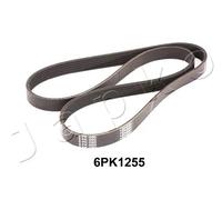 Cinghia trapezoidale multirighe 6PK1255 JAPKO per HYUNDAI KIA