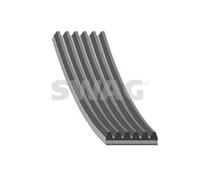 Cinghia trapezoidale multirighe Lato motore 33 11 1425 SWAG per DACIA RENAULT