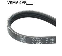 Cinghia trapezoidale multirighe VKMV 4PK698 SKF per PEUGEOT CITROËN FIAT LANCIA