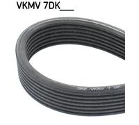 SKF Cinghia servizi VKMV 7DK1884 - Poly-V multirighe per BMW X5 E70, 5ER F10/F18 525D/535D