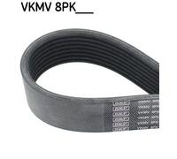 Cinghia trapezoidale multirighe VKMV 8PK2035 SKF per MERCEDES-BENZ CLASSE R