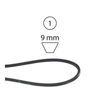 Cinghia trapezoidale trasmissione rasaerba SIGMA 474 con variatore 531188