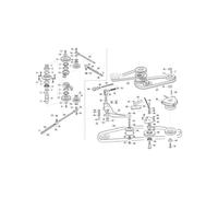 CINGHIA TRAPEZOIDALE XPA 1082 ORIGINALE STIGA - 118830011/0