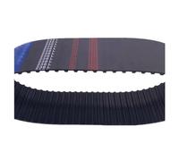 Cinghia trasmissione 1pc Cinghie Sincrone Ad Anello Chiuso L Cinghia Dentata In Gomma 195L 198L 203L 206L 210L 214L 217L 220L 225L 230L Larghezza 12.7/20/25/38mm