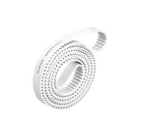 Cinghia Trasmissione Cinghia Distribuzione HTD 5M PU Lunghezza 380mm~450mm Larghezza 10/15/20/25/30/40mm Ingranaggio Sincrono Circuito Chiuso Poliuretano Bianco Drive Belt(5M-415mm,10mm)