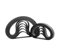 Cinghia Trasmissione Cinghia Sincrona Cinghia Di Distribuzione HTD 3*M 378 381 384 390 Larghezza 6-25 Mm Denti 126 127 128 130(378mm teeth 126,2PCS_6MM)
