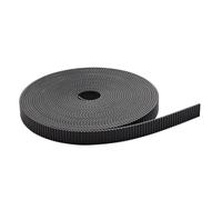 Cinghia Trasmissione Cintura 5 M/10 M//20 M/50 M/lotto GT2-6mm/10mm Cinghia Dentata Aperta Fibra Aramidica Tagliata A Lunghezza Per Stampante 3D Cintura Cinghia Variatore(50 M,GT2-10mm)
