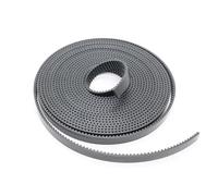 Cinghia Trasmissione Cintura Cinghia Dentata Aperta GT2 2GT 2M Cintura PU Con Anima Acciaio Larghezza 5 6 9 10 15 30mm Per Cinghia Sincrona Stampante 3D Cinghia Variatore(50 meter,PU-BLACK_10MM)