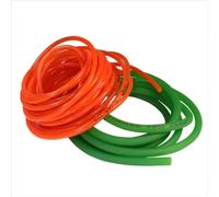 Cinghia Trasmissione Cintura PU Nastro Trasportatore Poliuretano Striscia Trasportatrice Diametro Rotondo 1.5Mm 2Mm 2.5Mm 3Mm 3.5Mm 4Mm 5Mm 6Mm 7Mm 8Mm 10Mm 12Mm Rosso Verde Cinghia Variatore(Red,1MET
