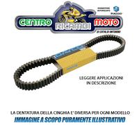 CINGHIA TRASMISSIONE DAYCO SYM HD EVO 125 cc art. 163751090
