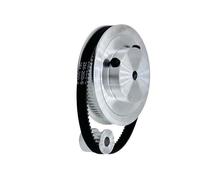 Cinghia Trasmissione GT2 2M 16&80 Denti Rapporto Riduzione 1:5 Larghezza Parte Stampante 3D 6Mm Cinghia Ruota Sincrona 200/280/610Mm Apertura 5/6/8/10/12Mm Drive Belt(12mm,2GT-280-10MM_16T BOER 4MM)