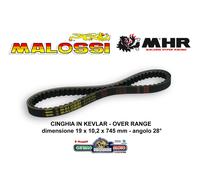 Cinghia Trasmissione Malossi MHR Kevlar Over Range Piaggio Zip 50 2T Air 2000 ->