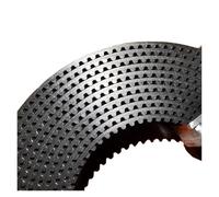Cinghia Trasmissione Poliuretano Per HTD8M Cinghia Dentata Aperta Con Passo Da 8Mm Per Cinghia Sincrona HTD 8M Larghezza 25Mm 30Mm 50Mm 47Mm Trapezoidale(7Meter,WHITE COLOR_25MM)