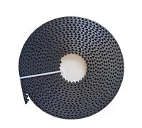 Cinghia Trasmissione PU S8M Trasmissione A Cinghia Apriporta Da Garage Elevatore A Tazze Cinghia Dentata Apriporta Scorrevole Automatico(White,6M_60MM)