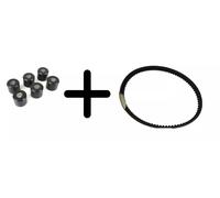 CINGHIA TRASMISSIONE + RULLI VARIATORE ORIGINALI PIAGGIO LIBERTY SPORT 125 2006